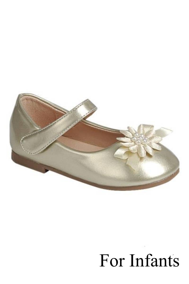 Infants Ankle Strap Flat Shoes FL-CUTIE-06