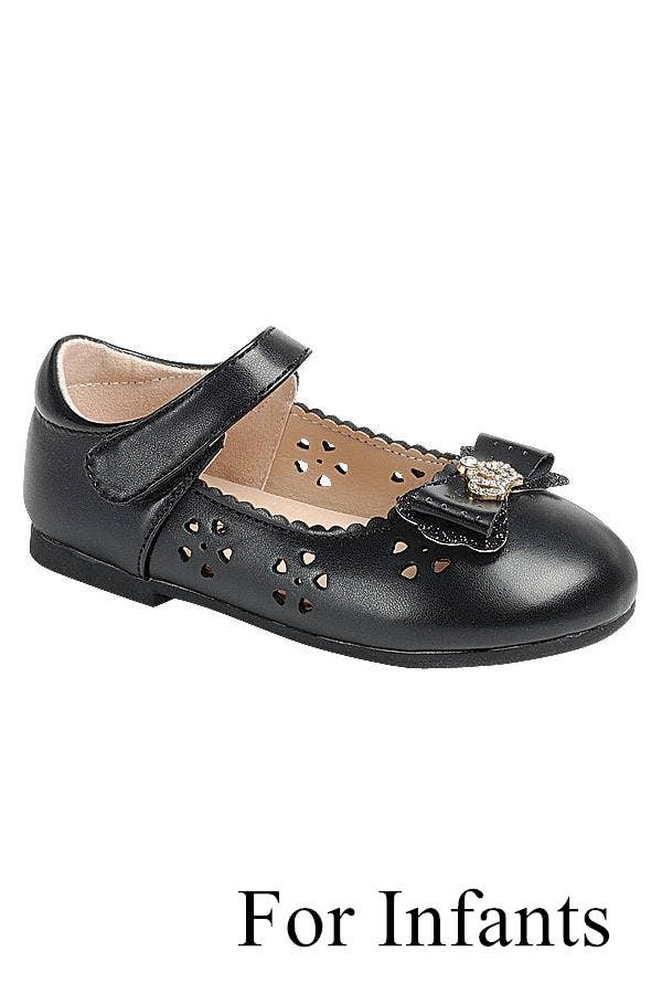 Infants Ankle Strap Flat Shoes FL-CUTIE-15
