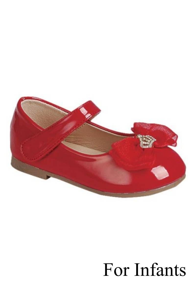 Infants Ankle Strap Flat Shoes FL-CUTIE-05