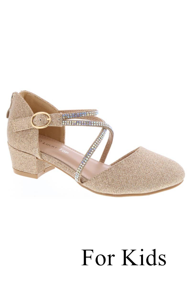 Kids Low Heel Party Shoes TG-JUDE-16K