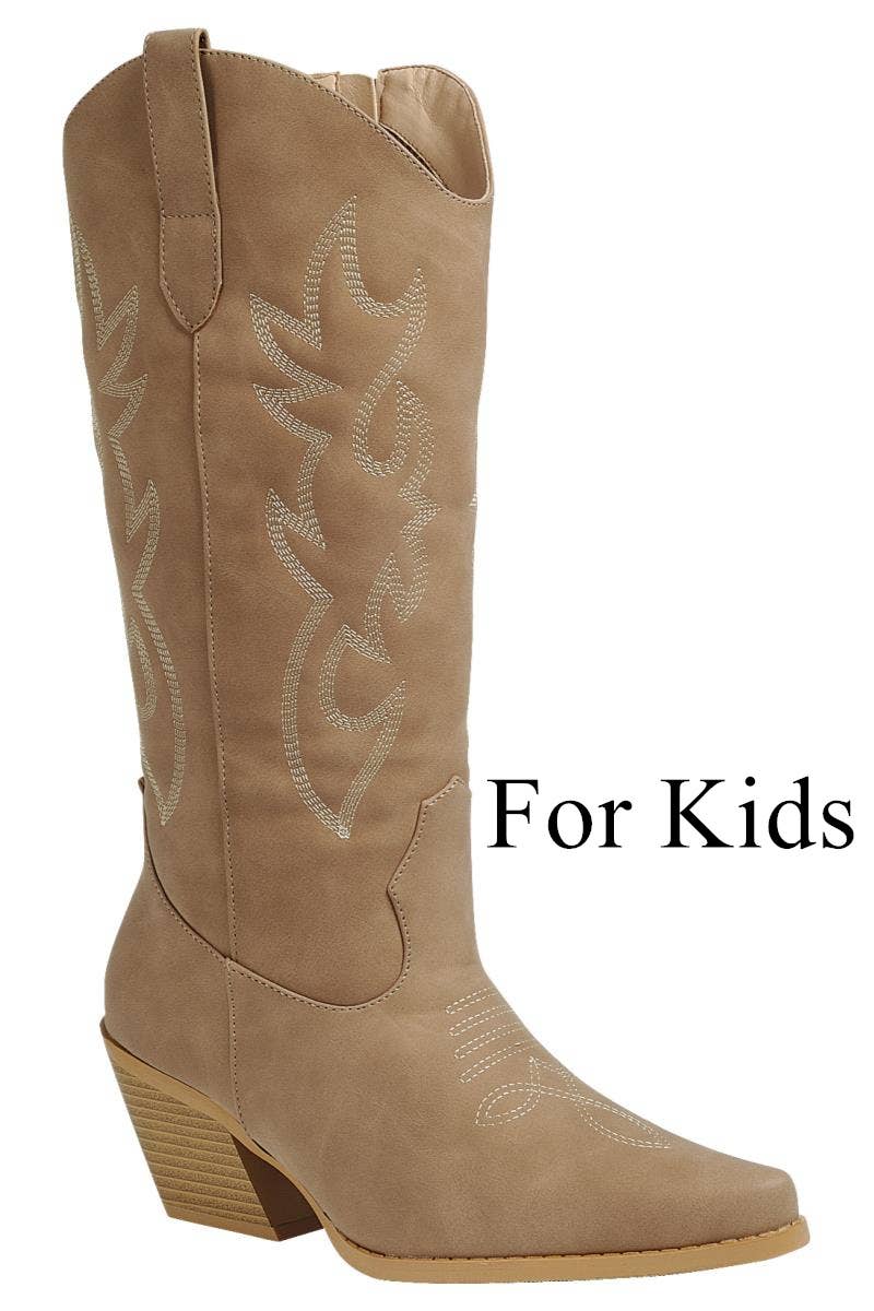 Cowgirl Chic Kids' Cowboy Boots FL-CREEK-15K