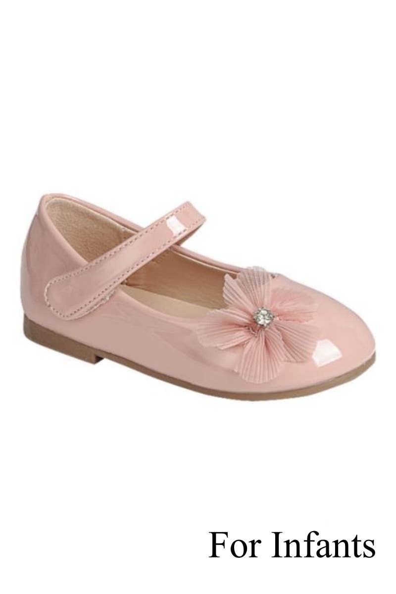 Infants Ankle Strap Flat Shoes FL-CUTIE-09