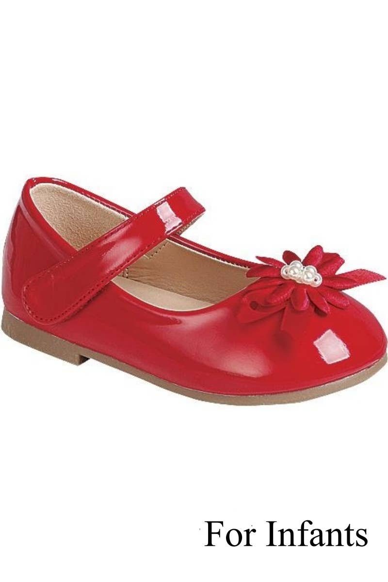 Infants Ankle Strap Flat Shoes FL-CUTIE-06