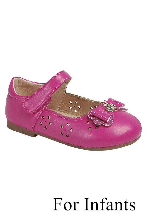 Infants Ankle Strap Flat Shoes FL-CUTIE-15
