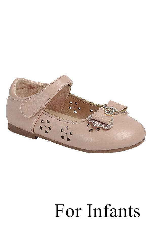 Infants Ankle Strap Flat Shoes FL-CUTIE-15