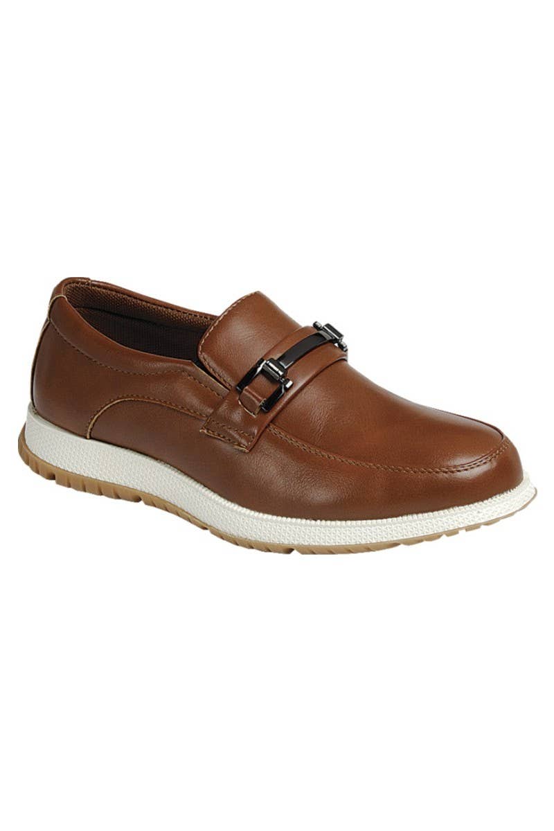 Boy Easy Slip on Shoes for Big Kids and Teenager FL-MUSK-4W