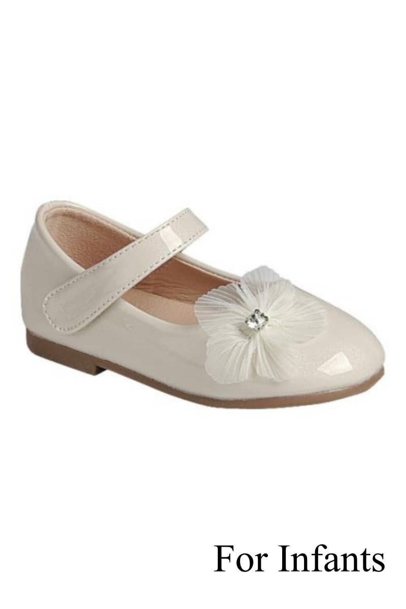 Infants Ankle Strap Flat Shoes FL-CUTIE-09
