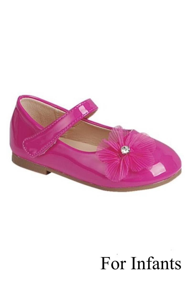 Infants Ankle Strap Flat Shoes FL-CUTIE-09