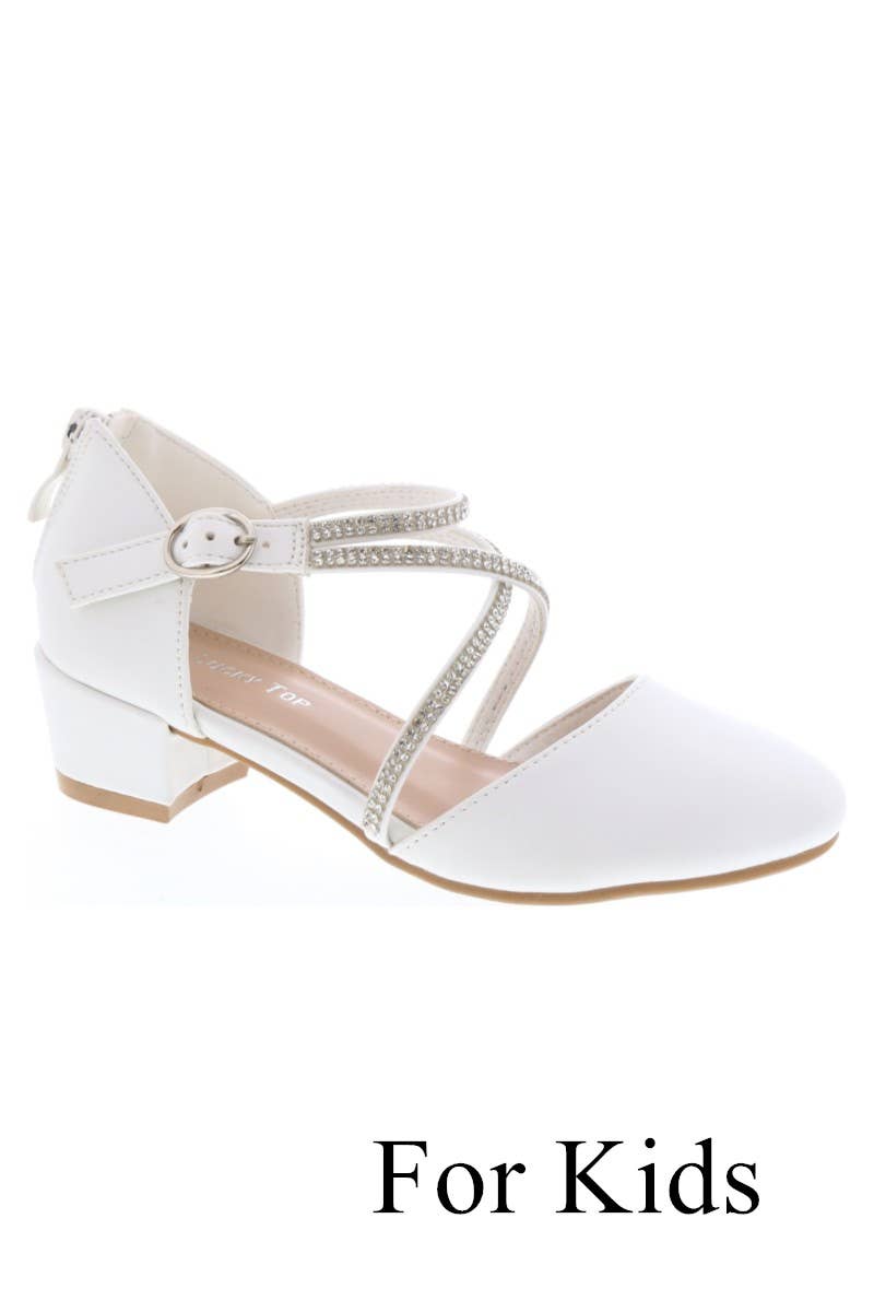 Kids Low Heel Party Shoes TG-JUDE-16K