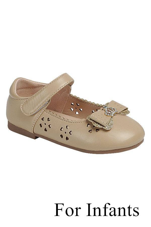 Infants Ankle Strap Flat Shoes FL-CUTIE-15