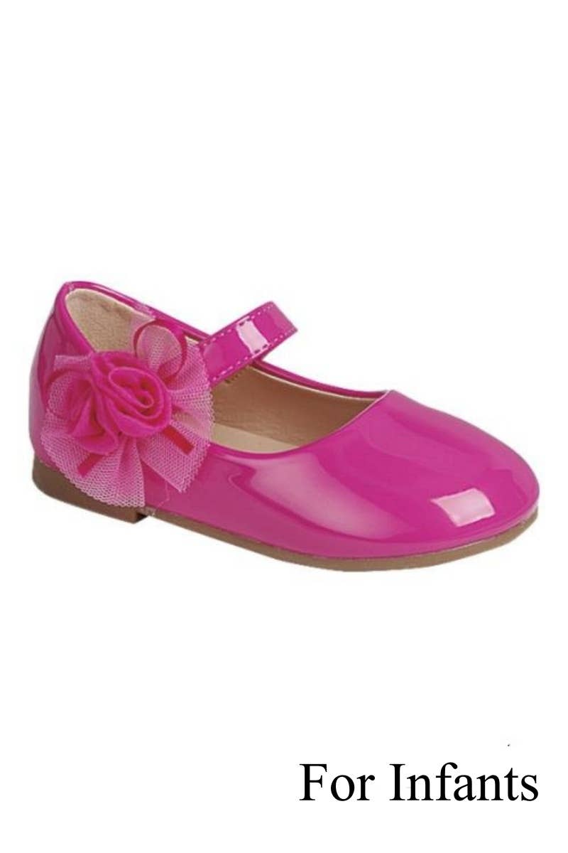 Infants Ankle Strap Flat Shoes FL-CUTIE-08