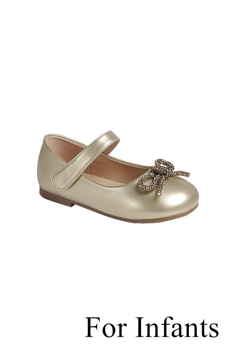 Infants Ankle Strap Flat Shoes FL-CUTIE-7