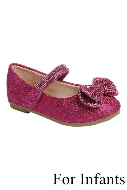 Infants Ankle Strap Flat Shoes FL-SUPPLE-90KA