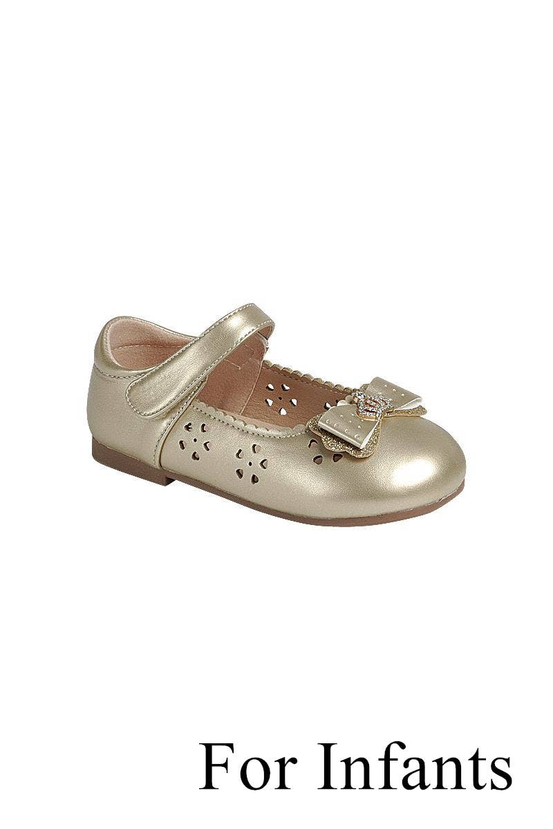 Infants Ankle Strap Flat Shoes FL-CUTIE-15