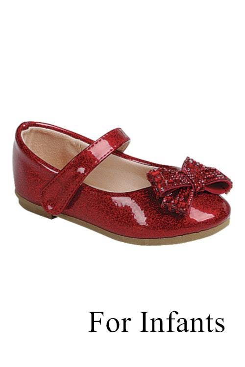 Infants Ankle Strap Flat Shoes FL-SUPPLE-83KA