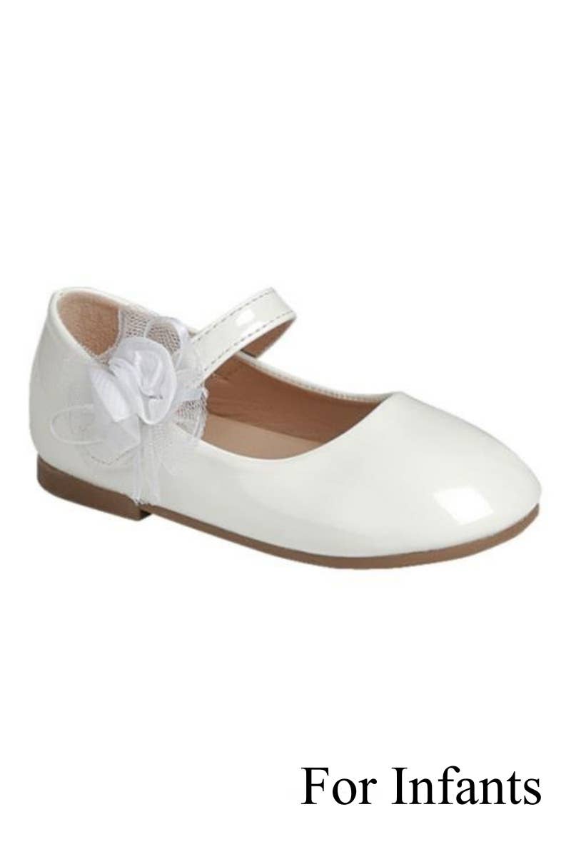 Infants Ankle Strap Flat Shoes FL-CUTIE-08