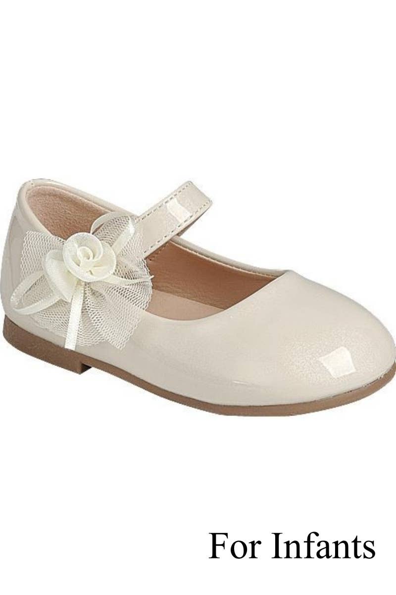 Infants Ankle Strap Flat Shoes FL-CUTIE-08