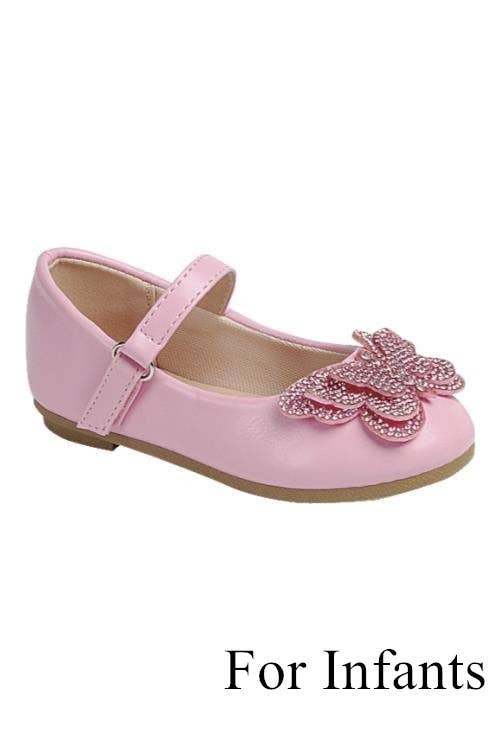 Infants Ankle Strap Flat Shoes FL-SABINA-85KA