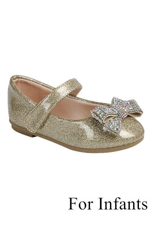 Infants Ankle Strap Flat Shoes FL-SUPPLE-83KA