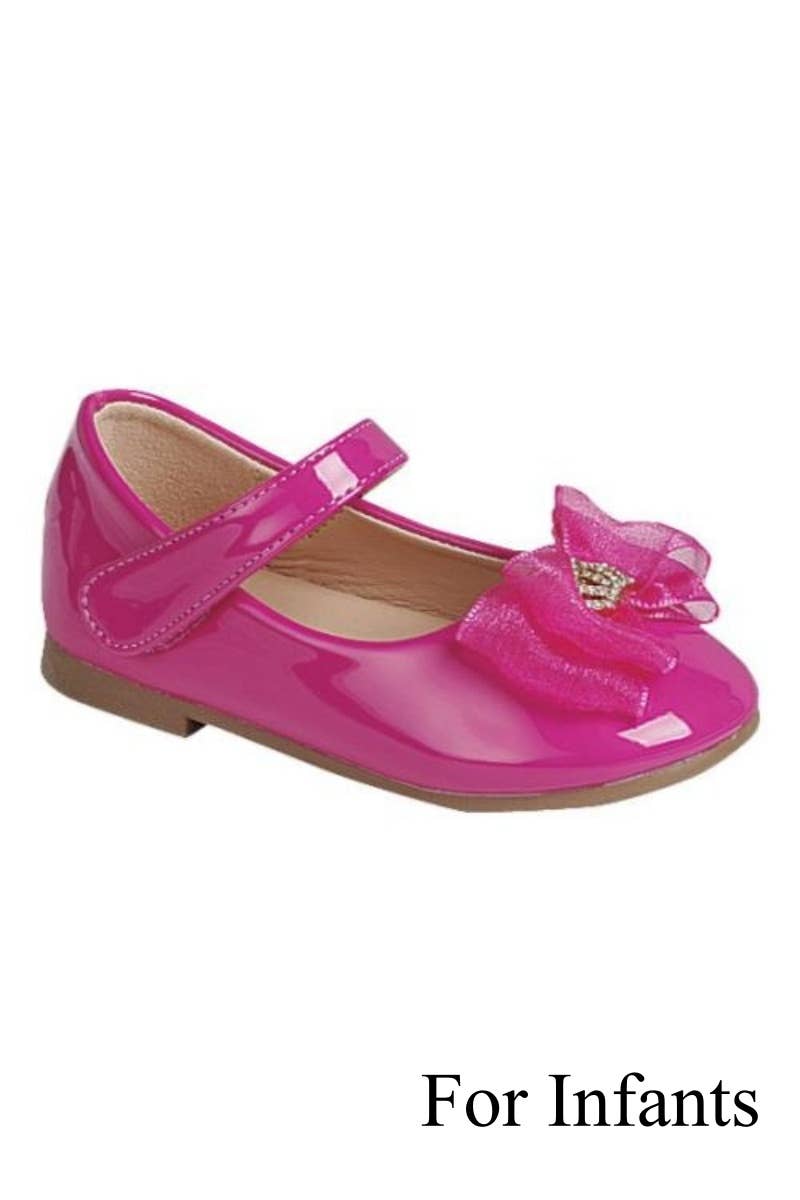 Infants Ankle Strap Flat Shoes FL-CUTIE-05