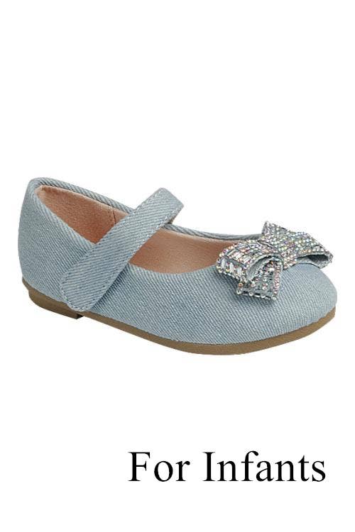 Infants Ankle Strap Flat Shoes FL-SUPPLE-83KA