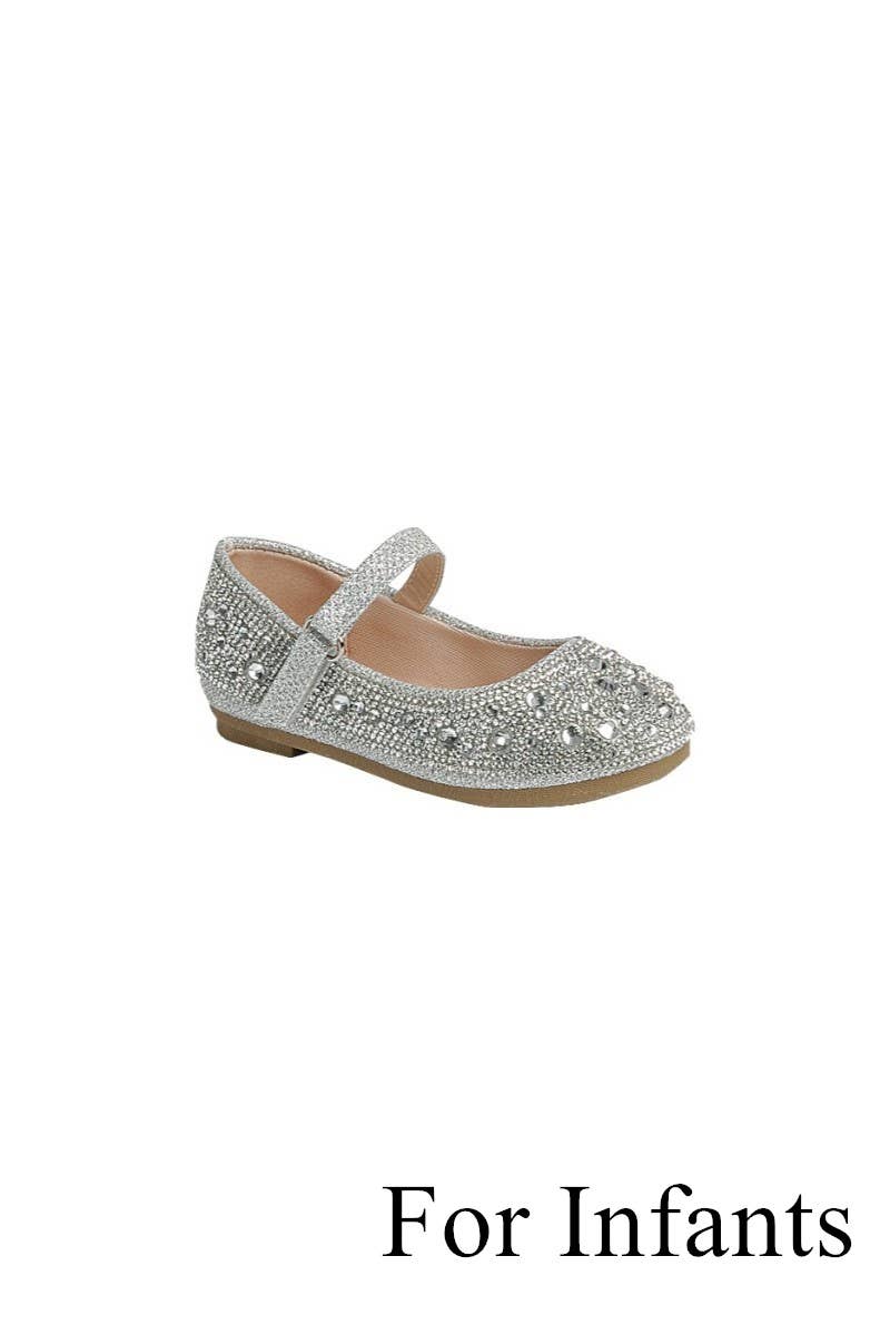 Infants Ankle Strap Flat Shoes FL-MARIANA-25KA