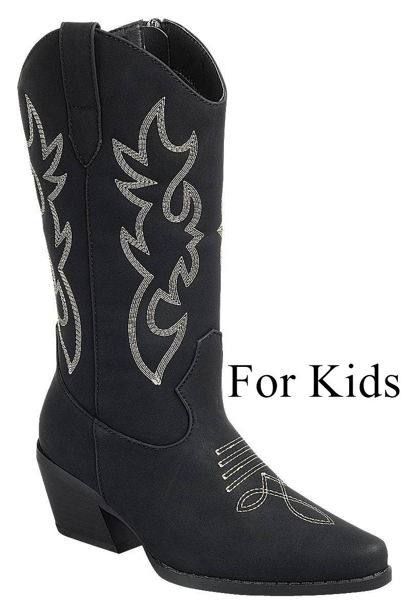 Cowgirl Chic Kids' Cowboy Boots FL-CREEK-15K