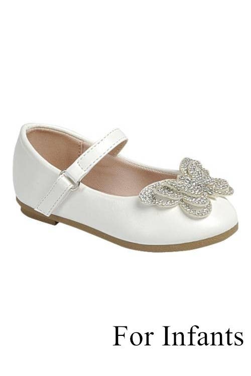 Infants Ankle Strap Flat Shoes FL-SABINA-85KA