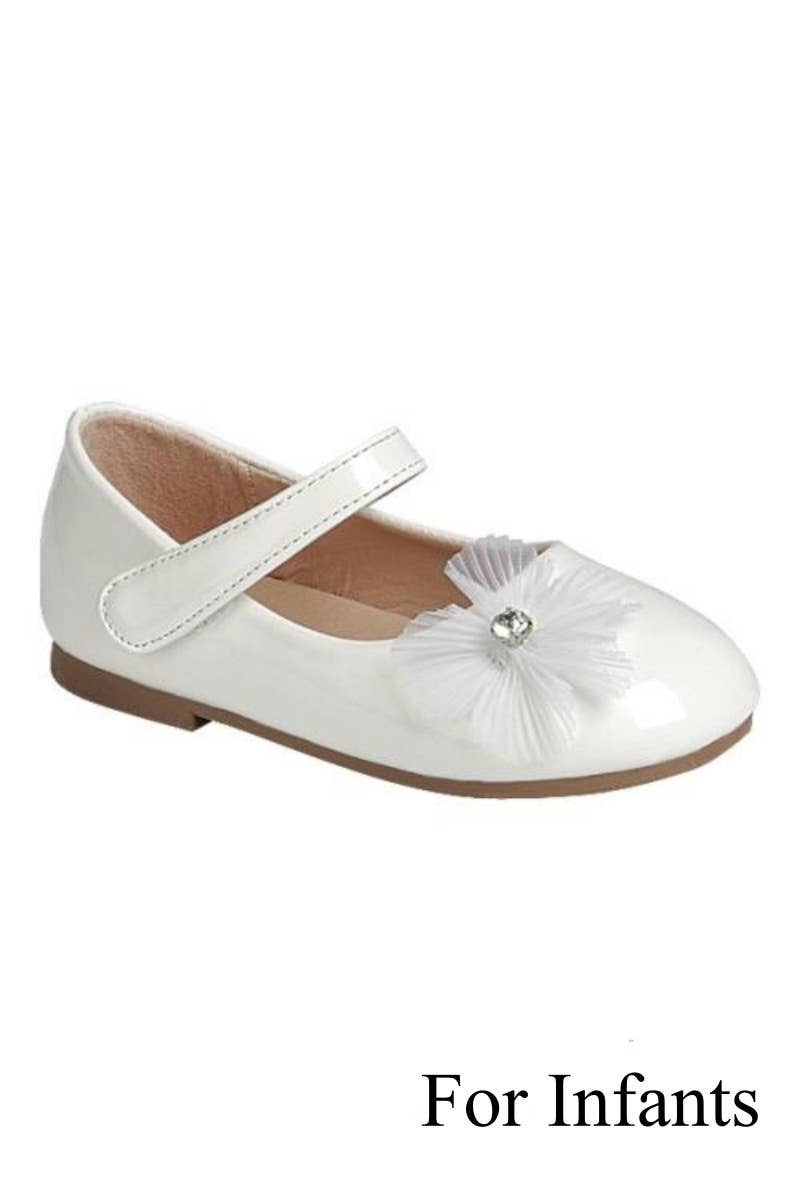 Infants Ankle Strap Flat Shoes FL-CUTIE-09