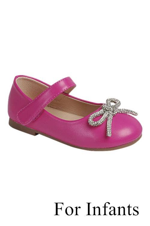 Infants Ankle Strap Flat Shoes FL-CUTIE-7