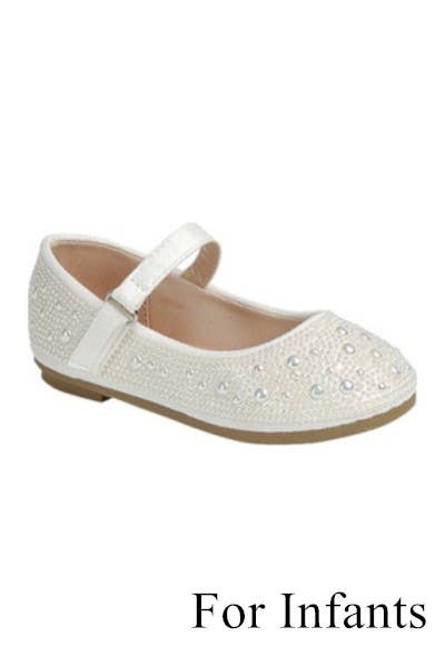 Infants Ankle Strap Flat Shoes FL-MARIANA-25KA