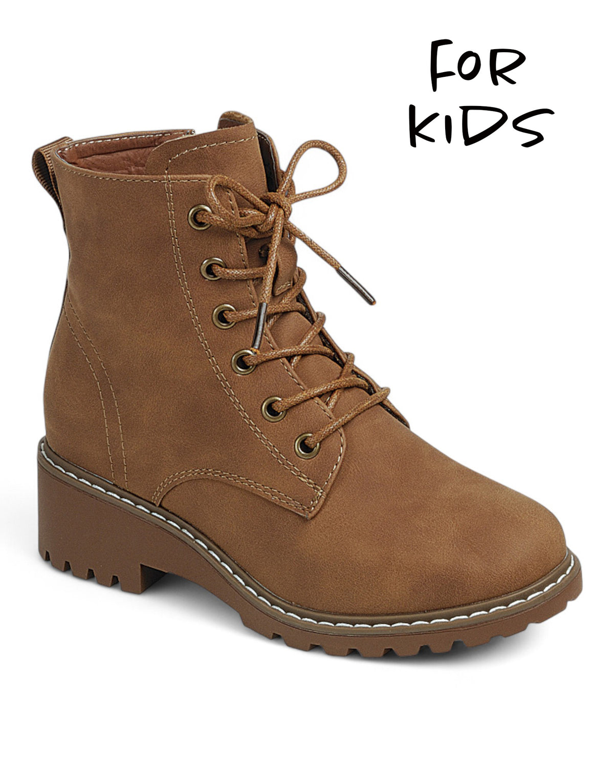Kids Lace up Ankle Booties FL-AGENDA-12K