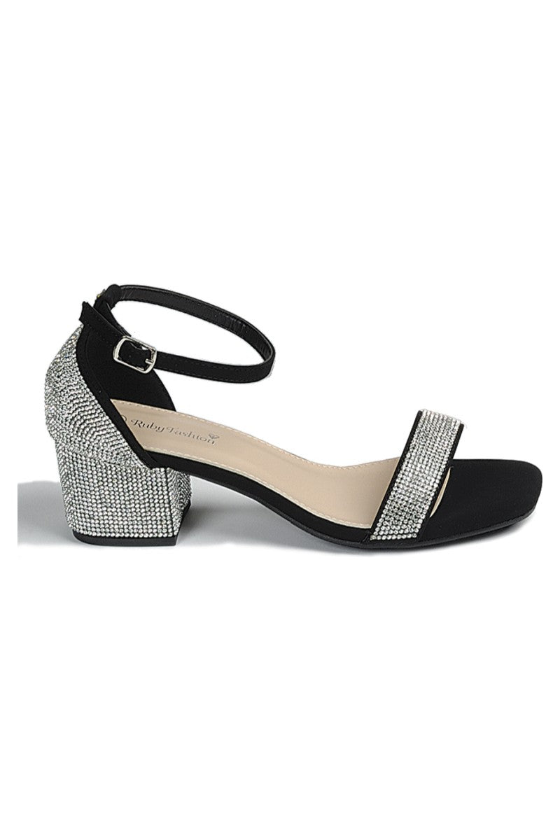 Women Chunky Heel Ankle Strap Party Shoes FL-ALLI-03