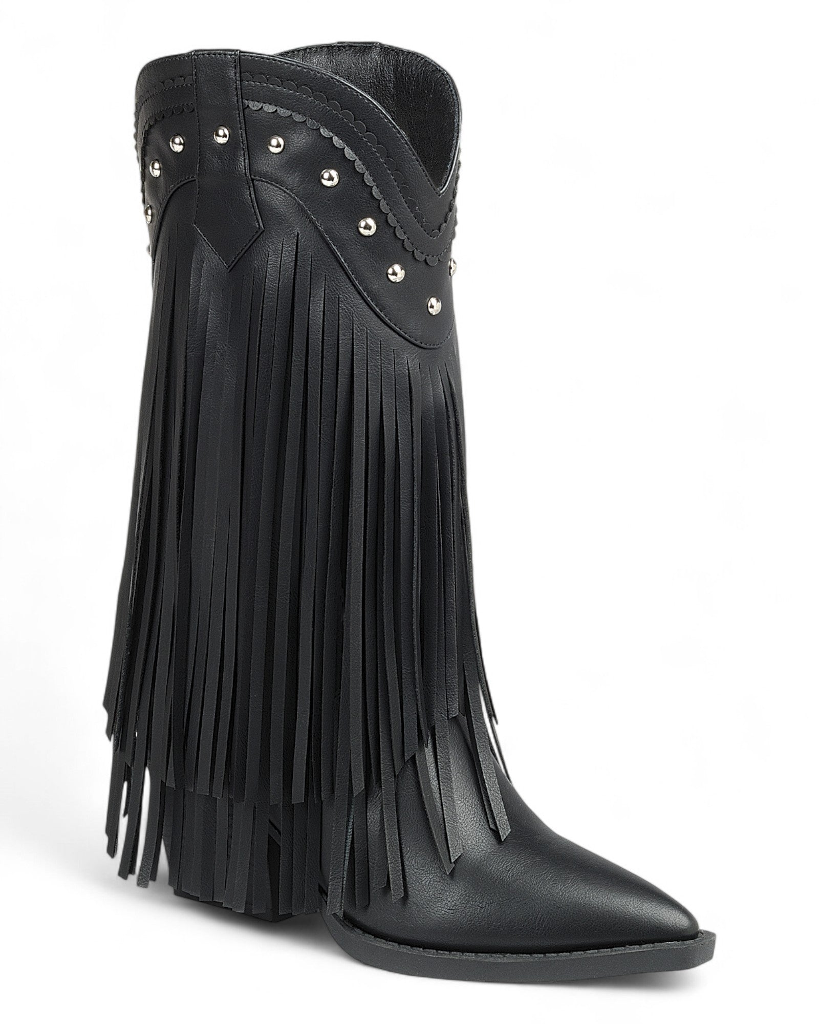 Women Chunky Heel Knee High Boots FL-ANITA-26