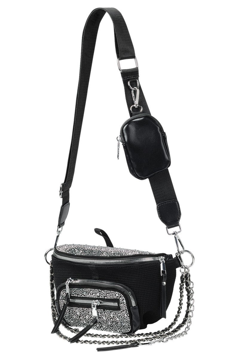 Women Crossbody Bag With Small Key Pouch FL-B12-882-14