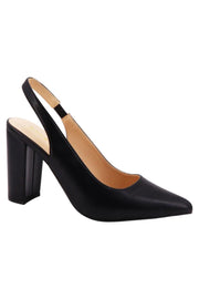Women Chunky Heel Slingback Sandal Shoes JP-BELLFLOWER-82