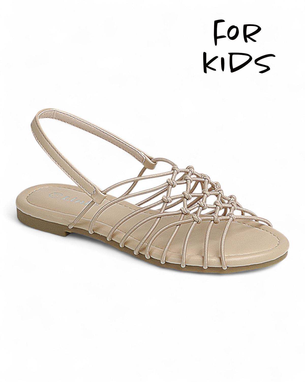 Kids Slingback Sandal Shoes FL-BELIEVE-09K