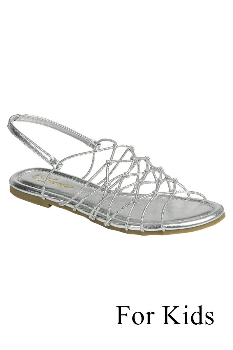 Kids Slingback Sandal Shoes FL-BELIEVE-09K