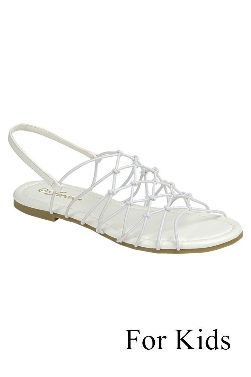 Kids Slingback Sandal Shoes FL-BELIEVE-09K