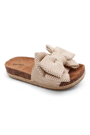 Women Bowtie Decoration Sandal Shoes JP-CLASH-20