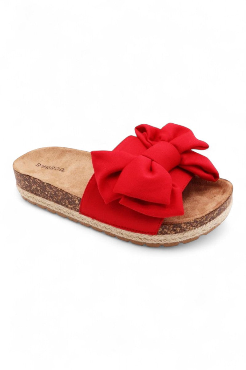 Women Bowtie Decoration Sandal Shoes JP-CLASH-20