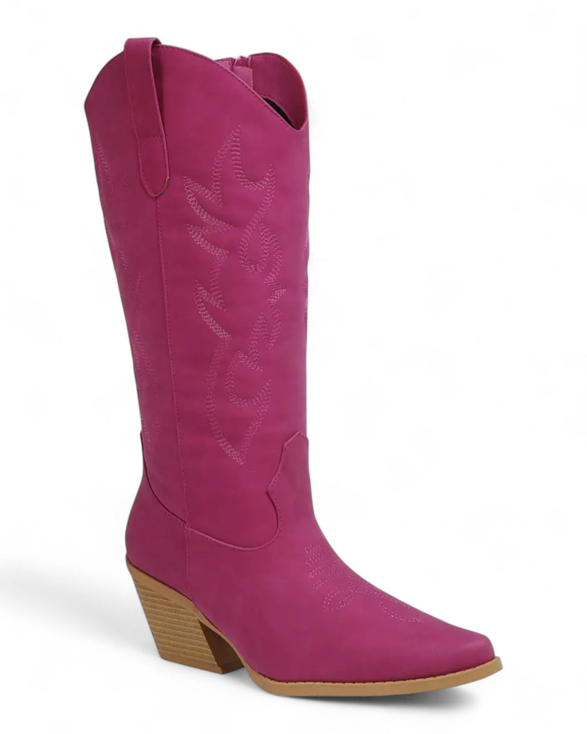 Women's High Chunky Heel Cowboy Boots FL-CREEK-15
