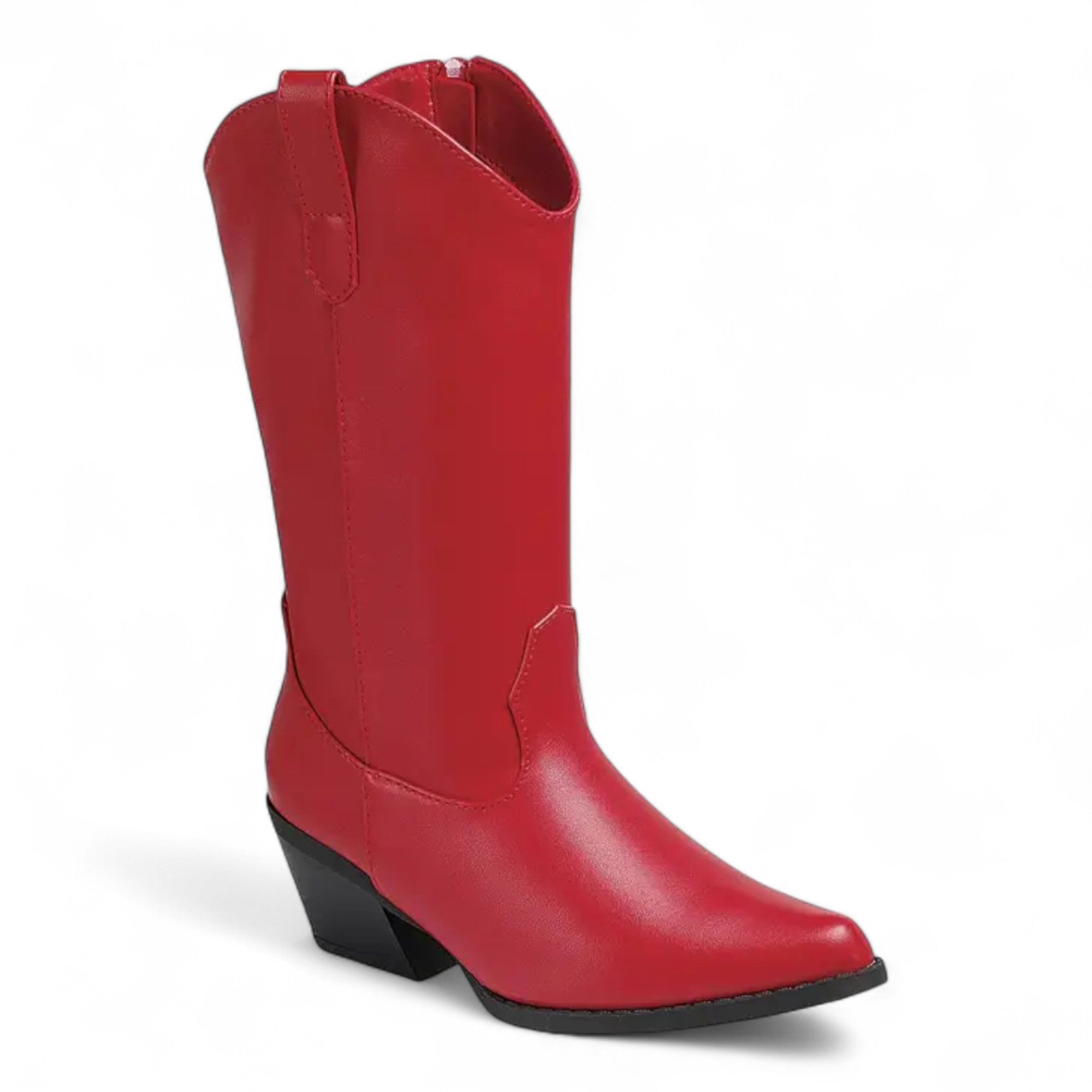 Women Chunky Heel Knee High Boots FL-CREEK-16