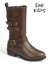 Kids Knee High boots FL-CENTRAL-19K