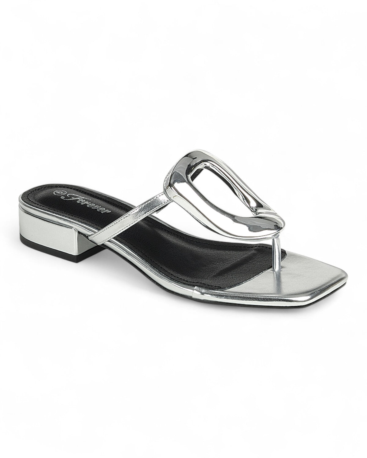 Women Chunky Heel Thong Sandal Shoes FL-CERTIFY-20