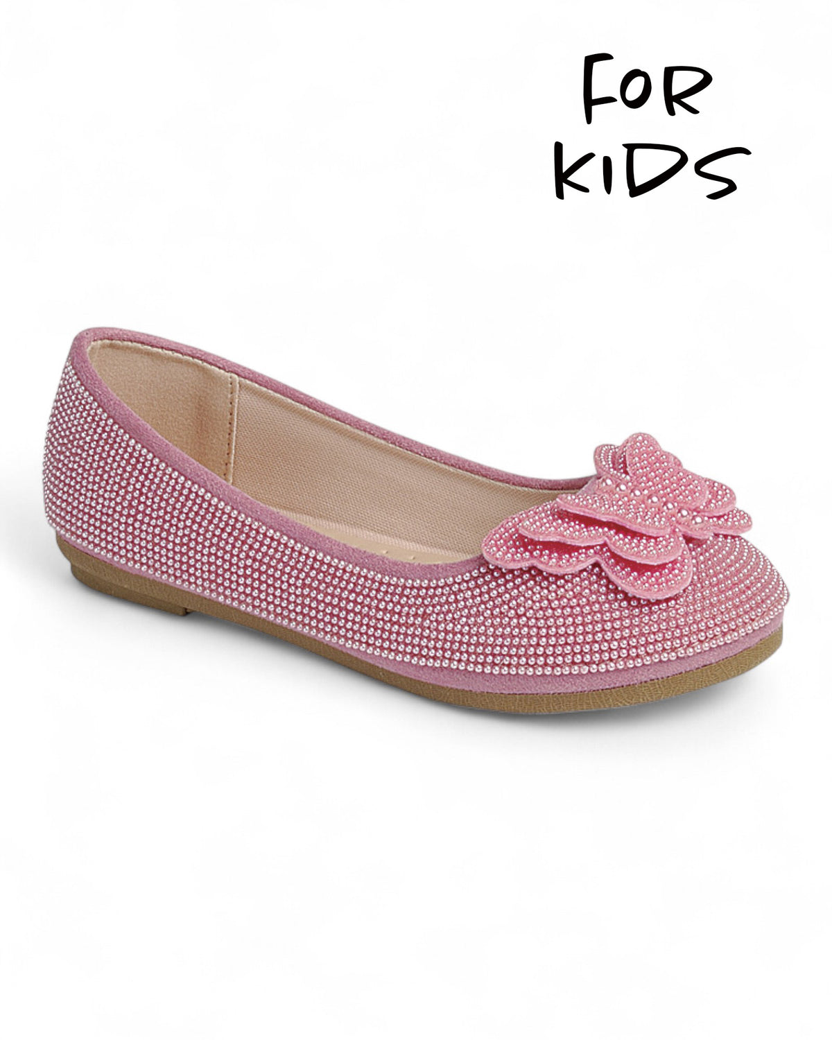 Kids Easy Slip on Flat Shoes FL-CLARE-38K
