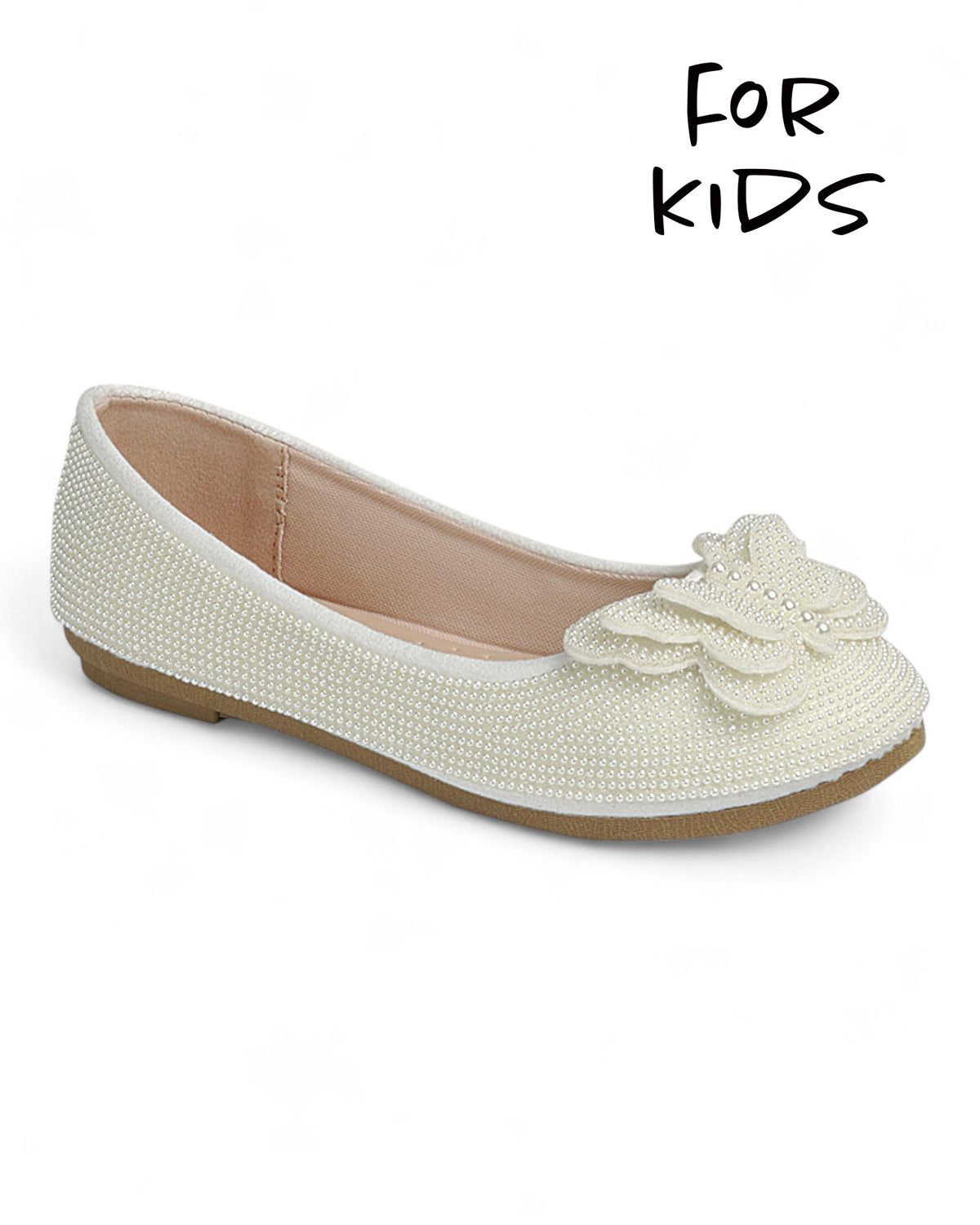 Kids Easy Slip on Flat Shoes FL-CLARE-38K