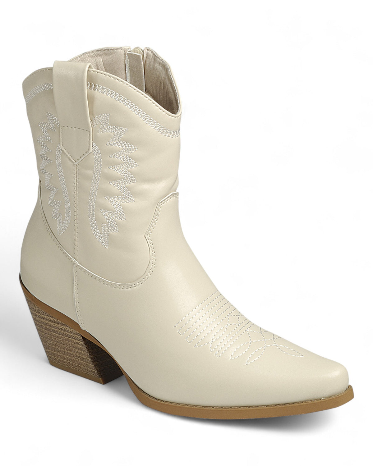 Women Chunky Heel Ankle Booties FL-CREEK-02