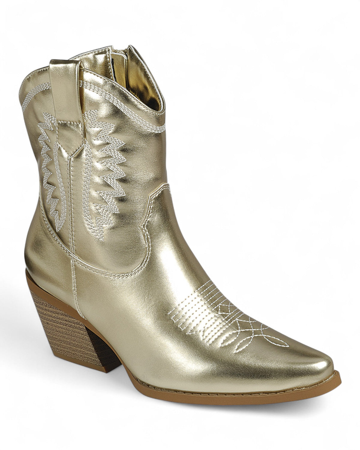 Women Chunky Heel Ankle Booties FL-CREEK-02