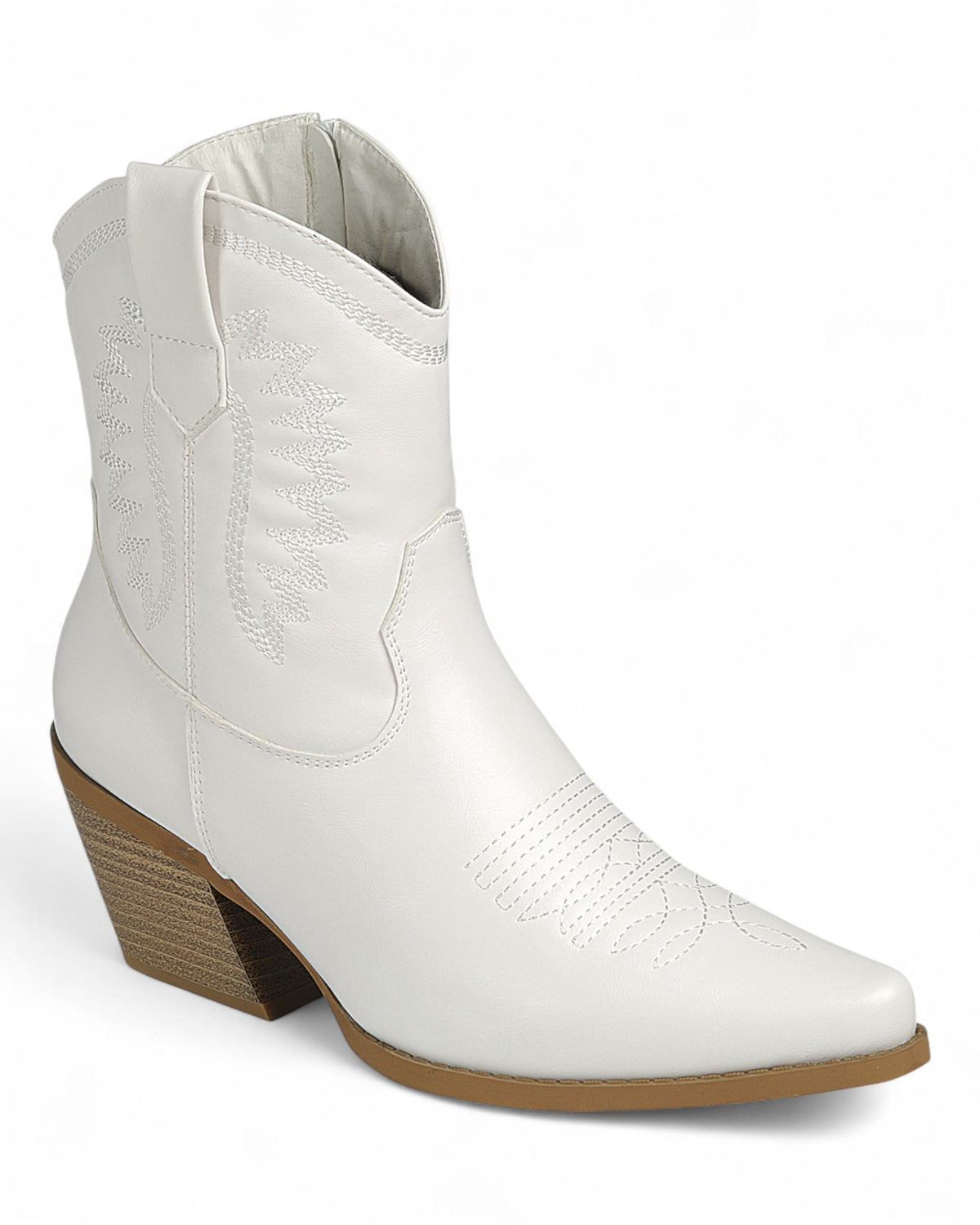 Women Chunky Heel Ankle Booties FL-CREEK-02